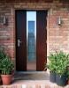 Наши работы по установке композитных дверей Vikking  в Латвии