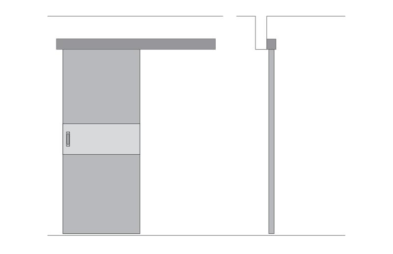 Система открывания межкомнатных дверей CUPE